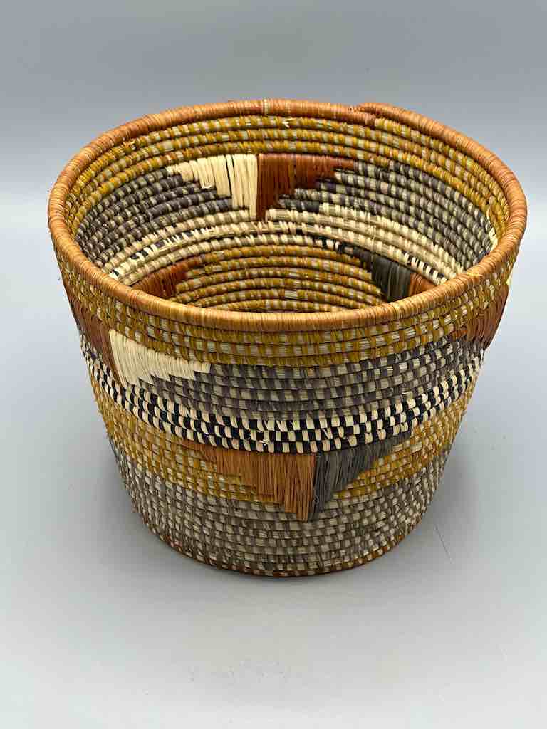 Flared-top Batwa basket