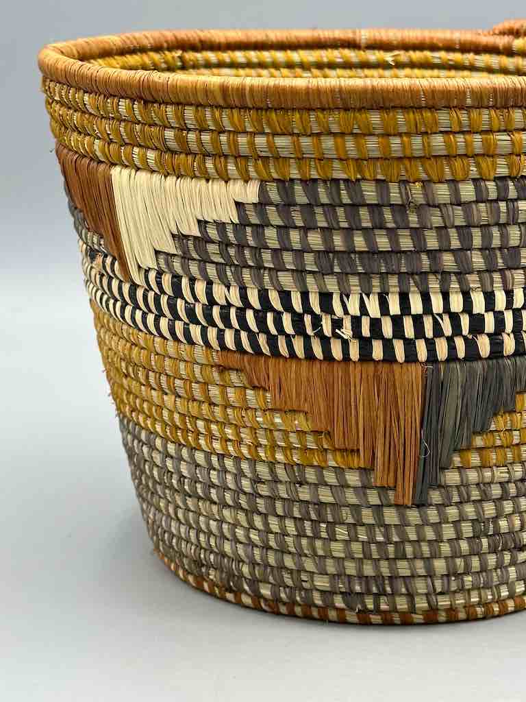 Flared-top Batwa basket