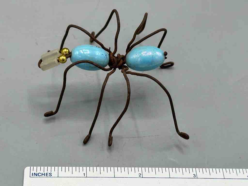 Beaded Wire Decor African Small Pastel Spider Insect