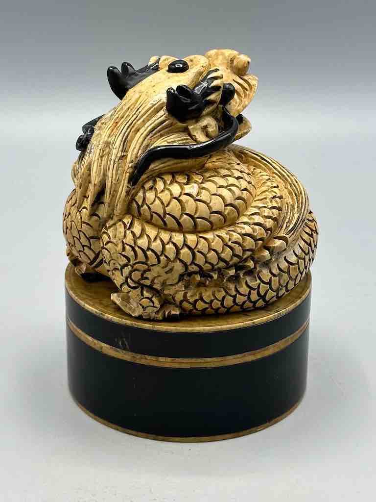 Dragon - Soapstone Trinket Decor Box