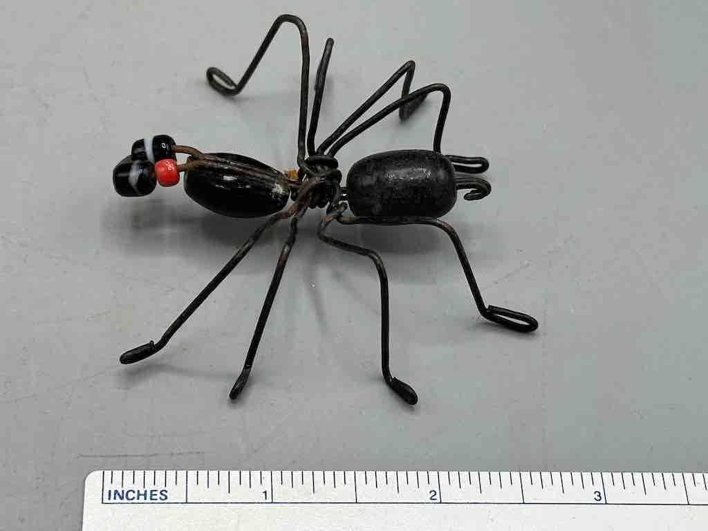 Beaded Wire Decor African Small Pastel Spider Insect