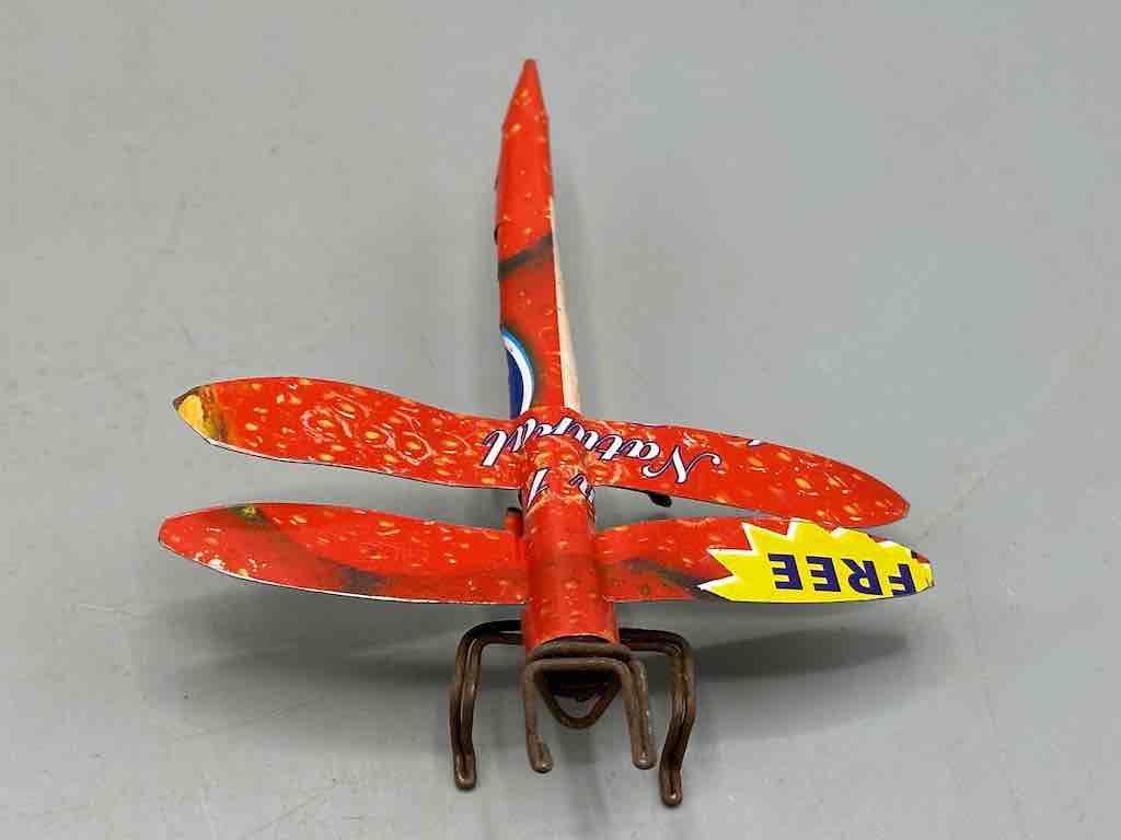 Recycled Metal Decor African Dragonfly Insect