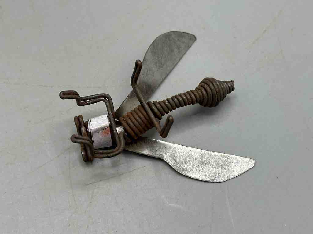 Recycled Metal Coiled Wire Decor African Wasp Insect