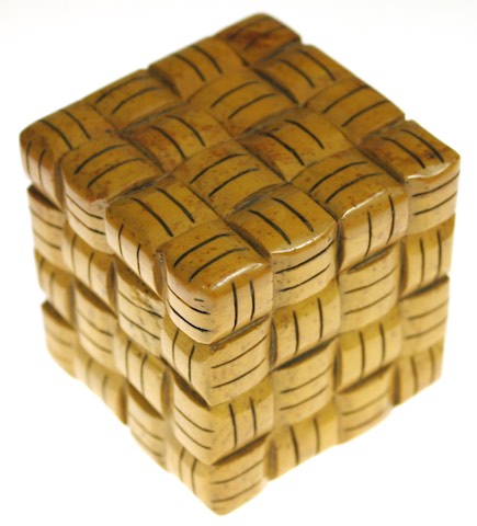 Basket Weave - Soapstone Trinket Decor Box - 5 Versions