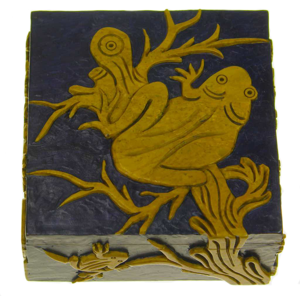 Frog Decorative Trinket Decor Box - Niger Bend