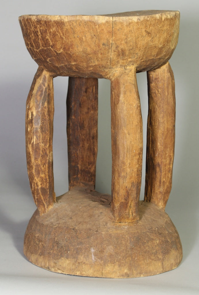 Old Mossi Round Stool