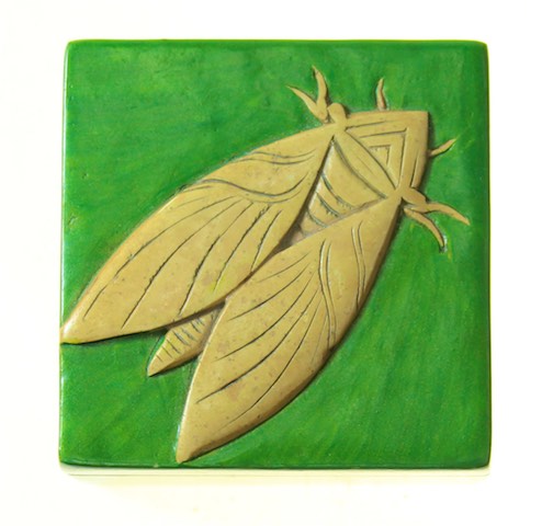 Cicada Design - Small Square Soapstone Trinket Decor Box
