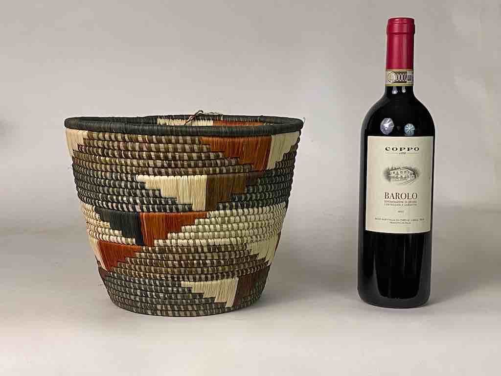 7 1/2 x 10” flared top Batwa basket