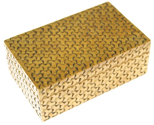 Y Weave Rectangular Soapstone Trinket Decor Box - 4 sizes