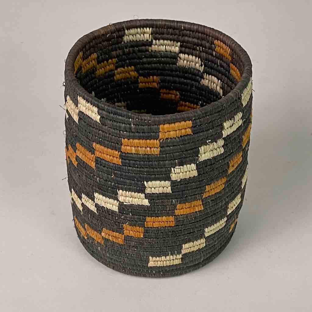 4 x 4” ascending staircase cylinder Batwa basket