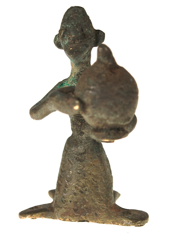 Brass Fon asen woman figure