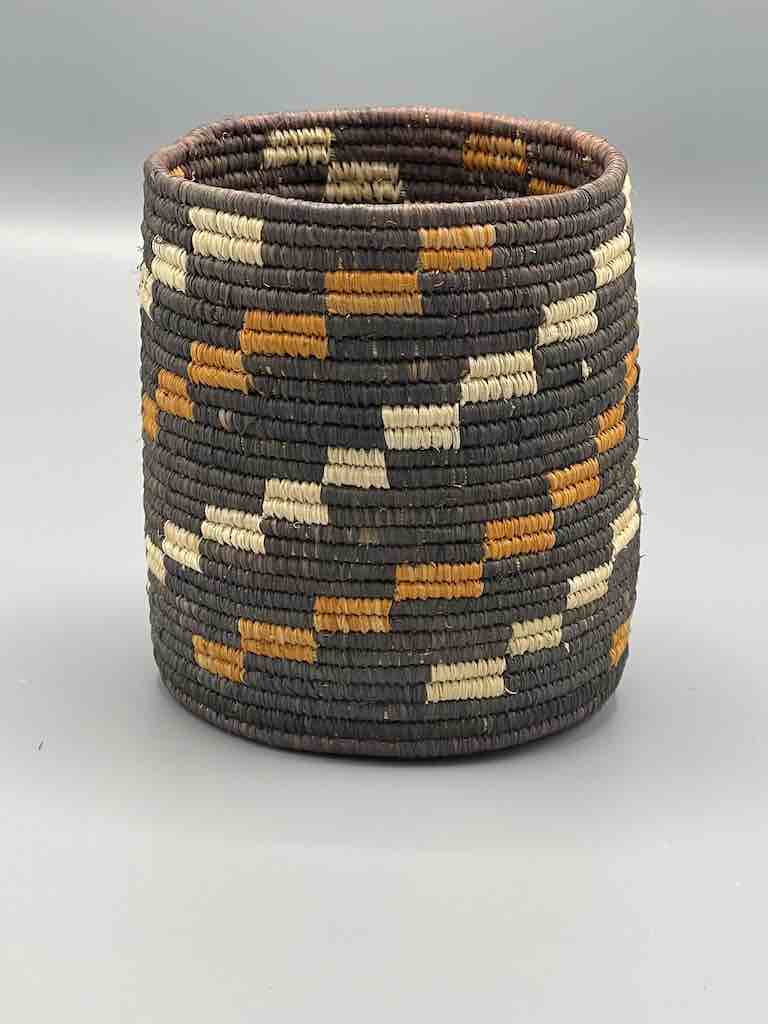 4 x 4” ascending staircase cylinder Batwa basket