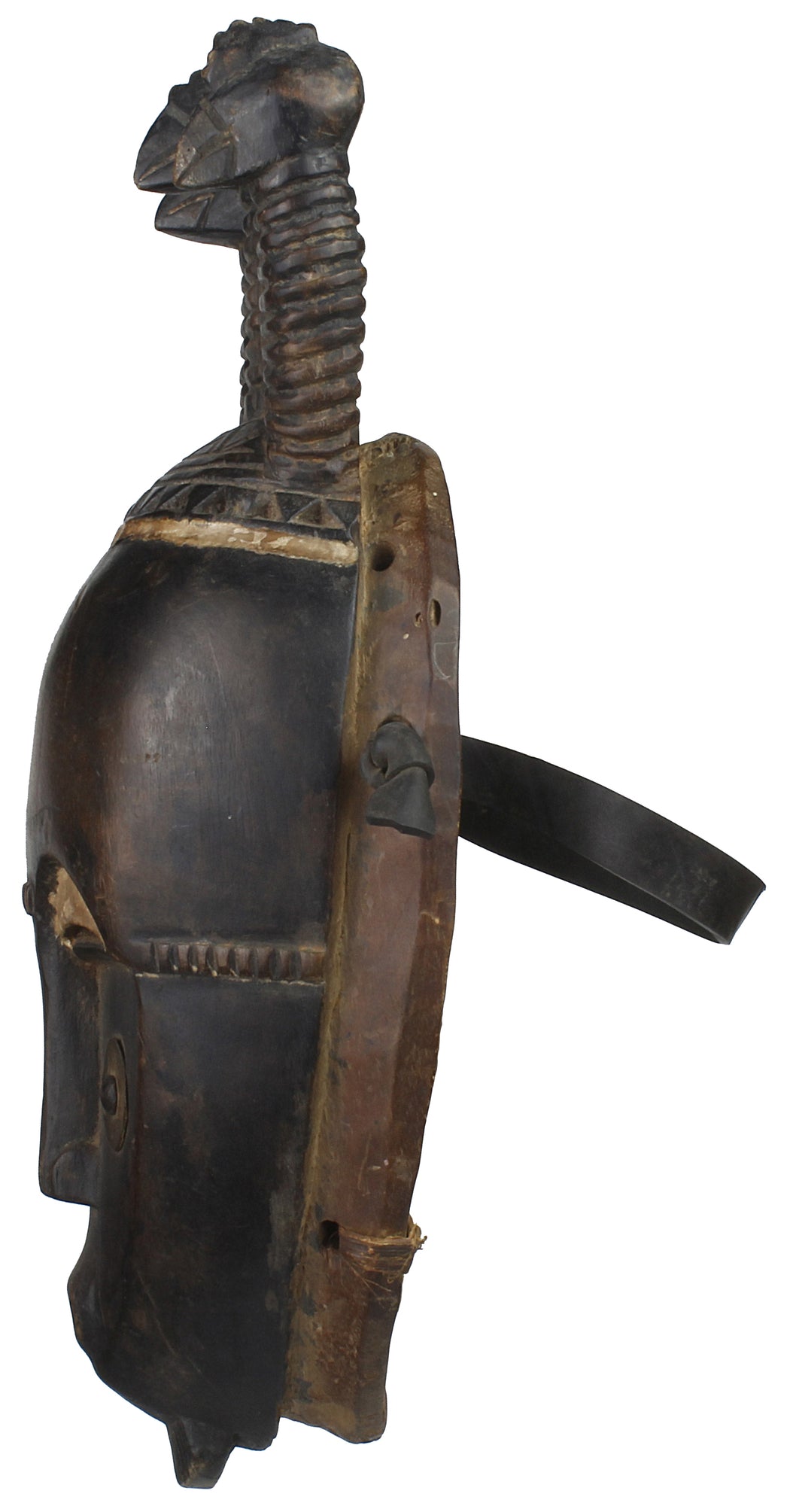 Authenticated Ceremonial African Yaure Tribal Mask - Niger Bend