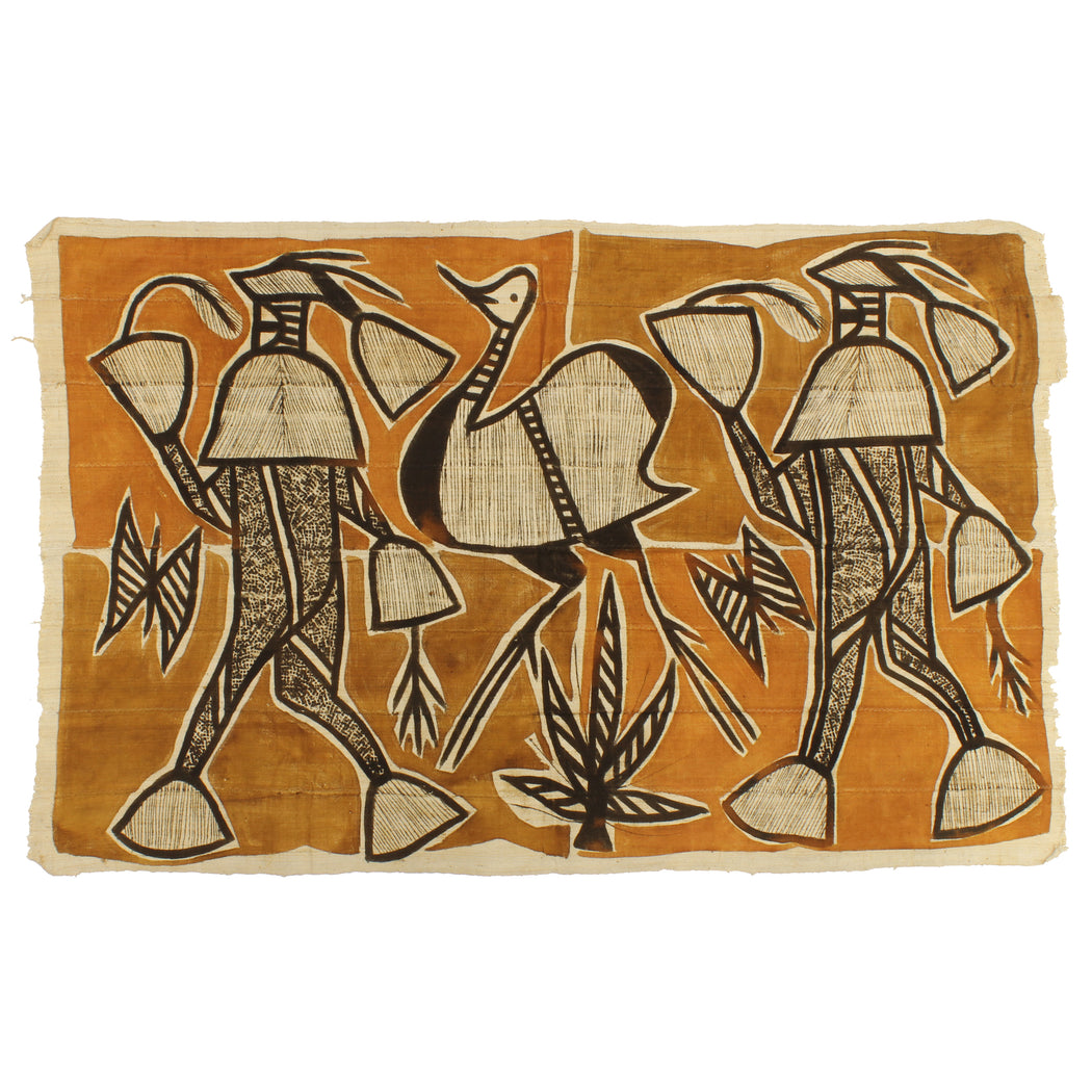 Korhogo Printed Ivory Coast African Textile | 52" x 33" - Niger Bend
