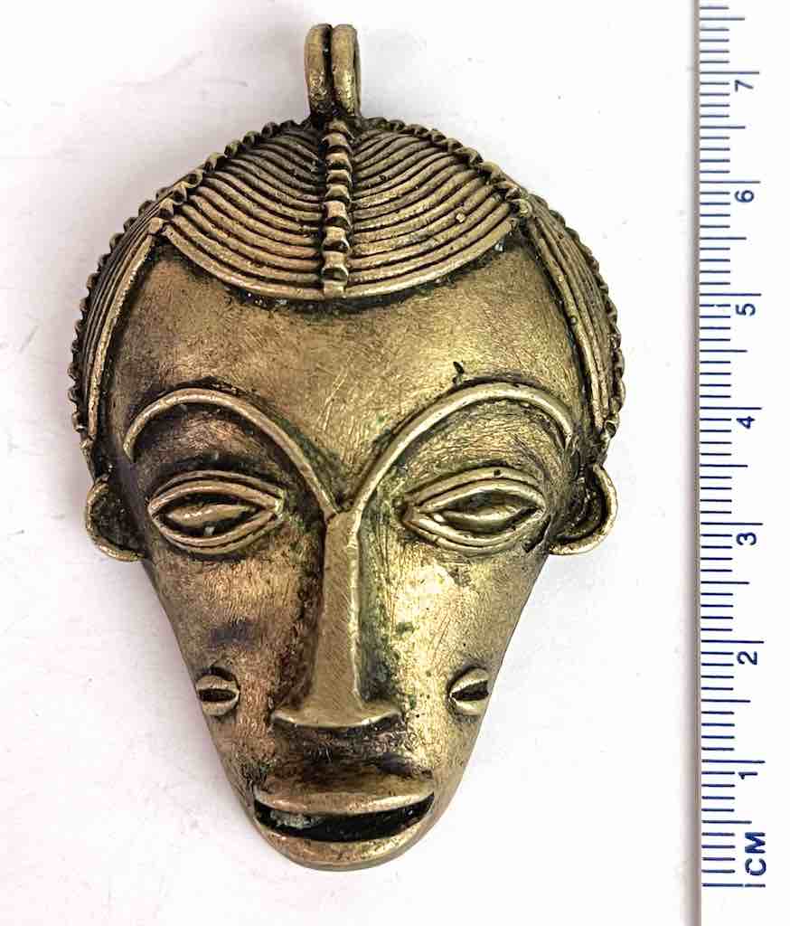 Contemporary African Brass Mask