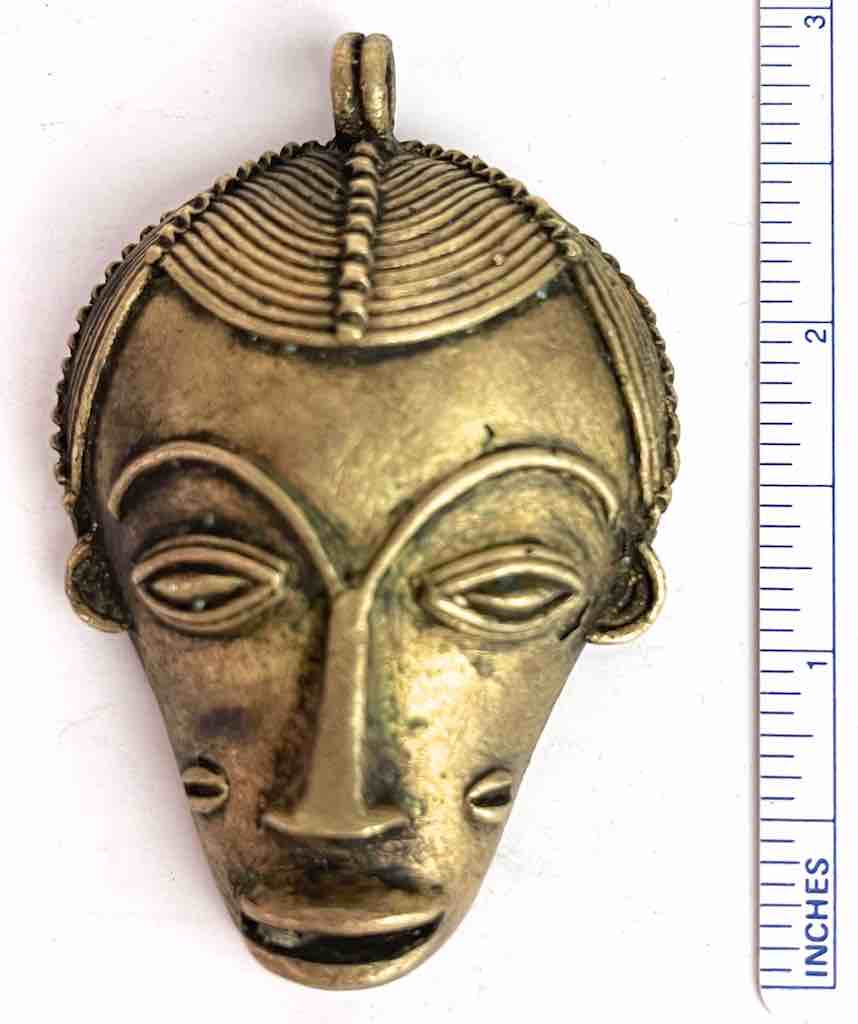 Contemporary African Brass Mask