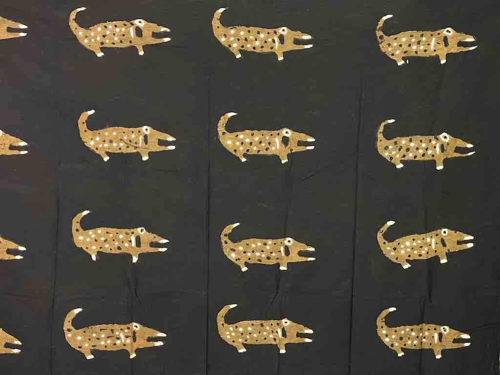 Bamana Animal Design Contemporary Mudcloth - Mali