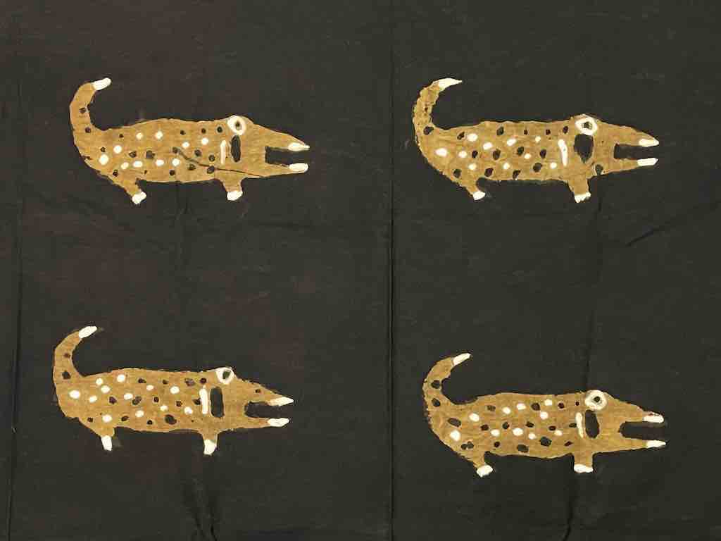 Bamana Animal Design Contemporary Mudcloth - Mali