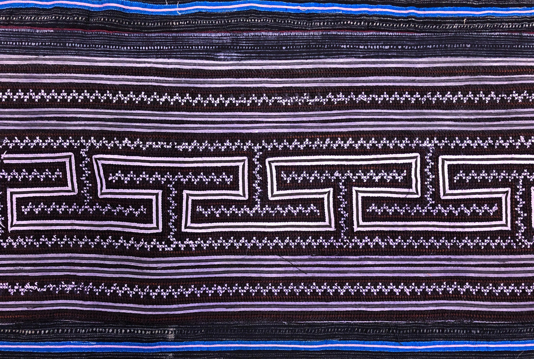 Vintage Hmong Textile (82"x 65") - Niger Bend