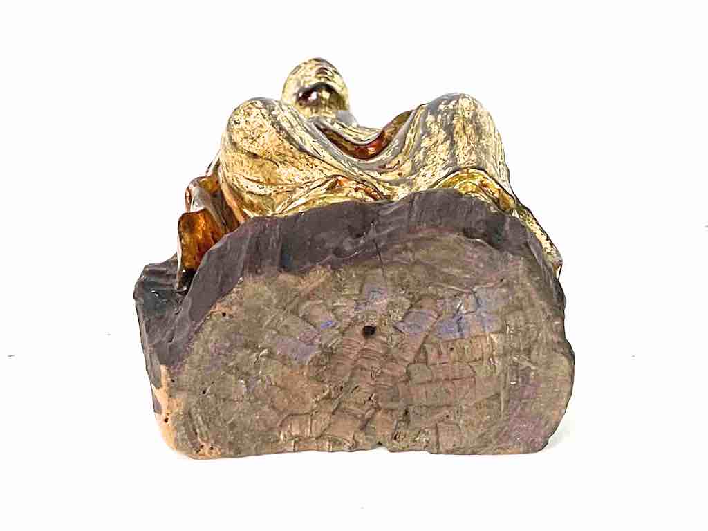 Antique Gold Color Vietnamese Buddha Statue