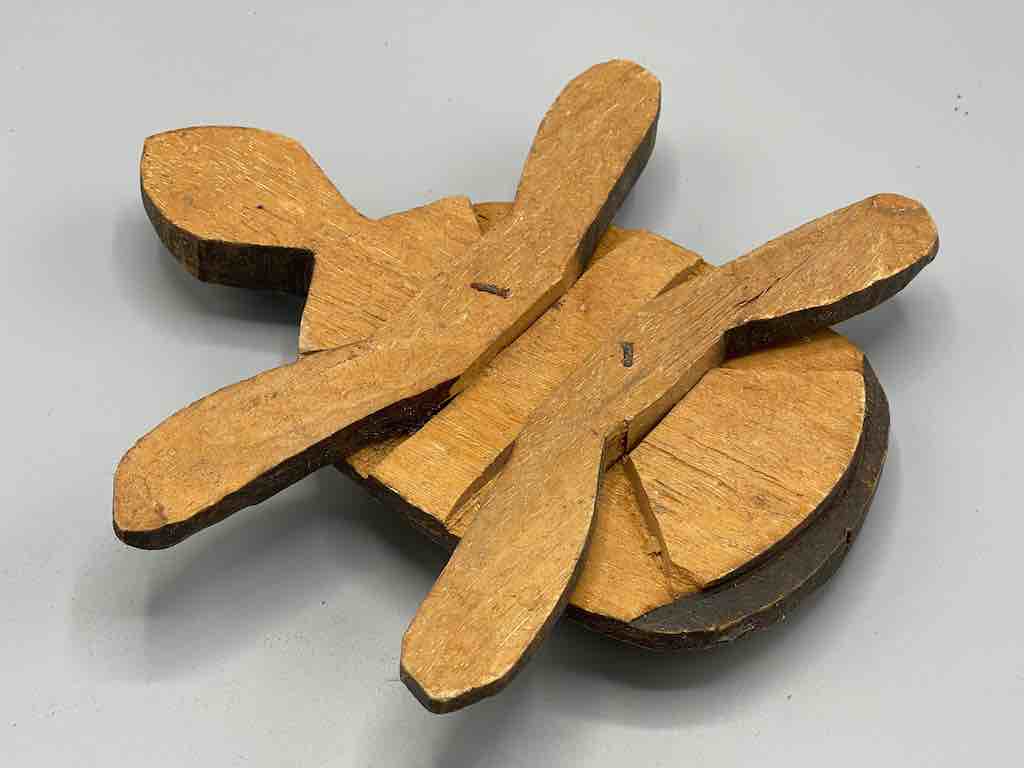 African Wood Turtle Spirit Figure - Mali