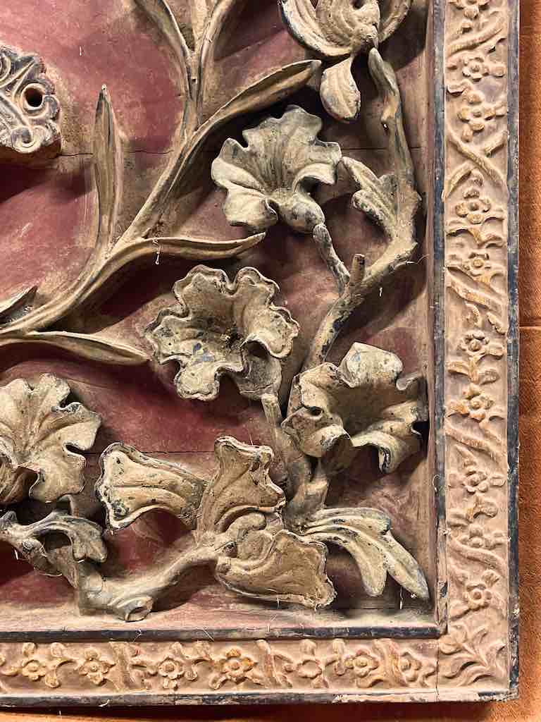 Vintage Vietnamese Bas-Relief Christian Tableau