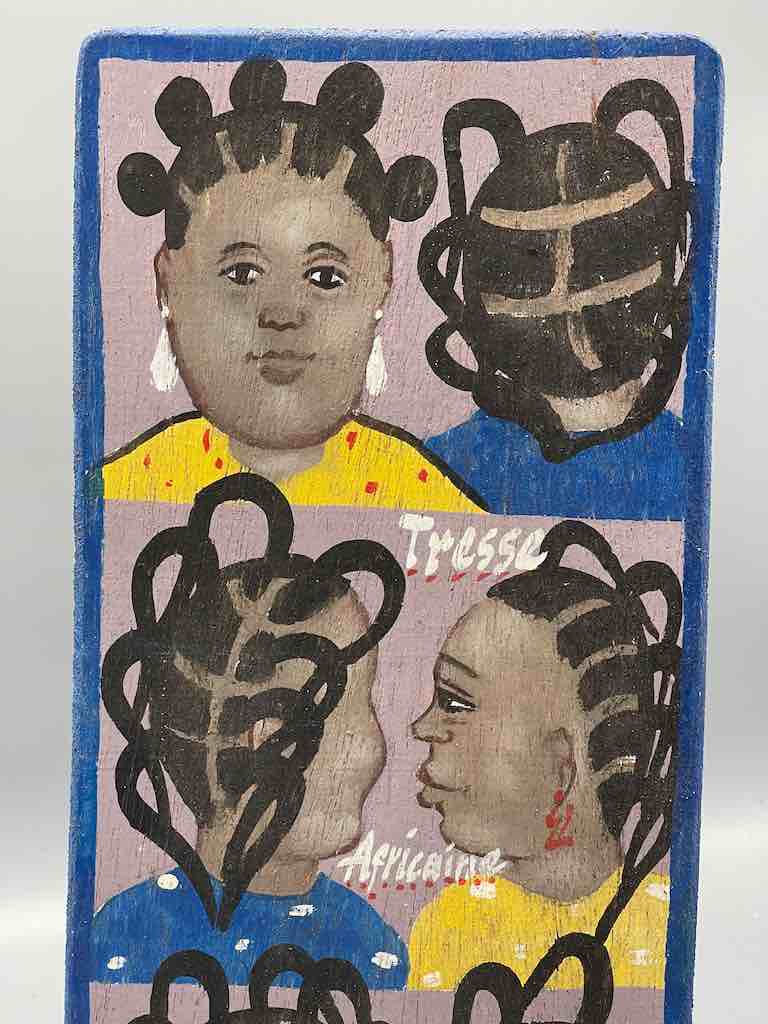 Small 6-Head Contemporary Beauty Salon Sign - Benin
