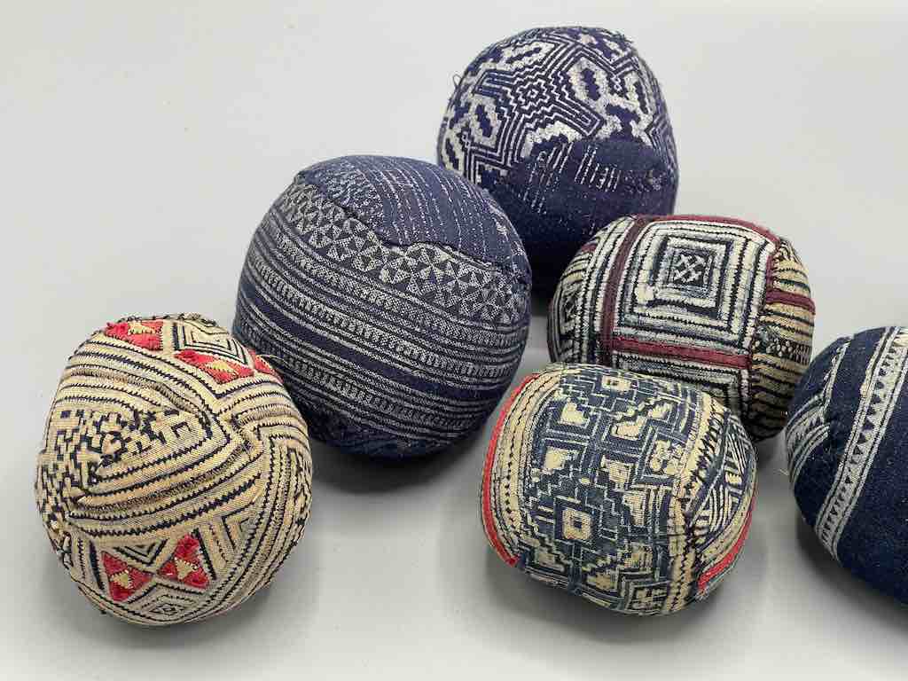 Hmong Tribal Vietnamese Vintage Cloth Ball