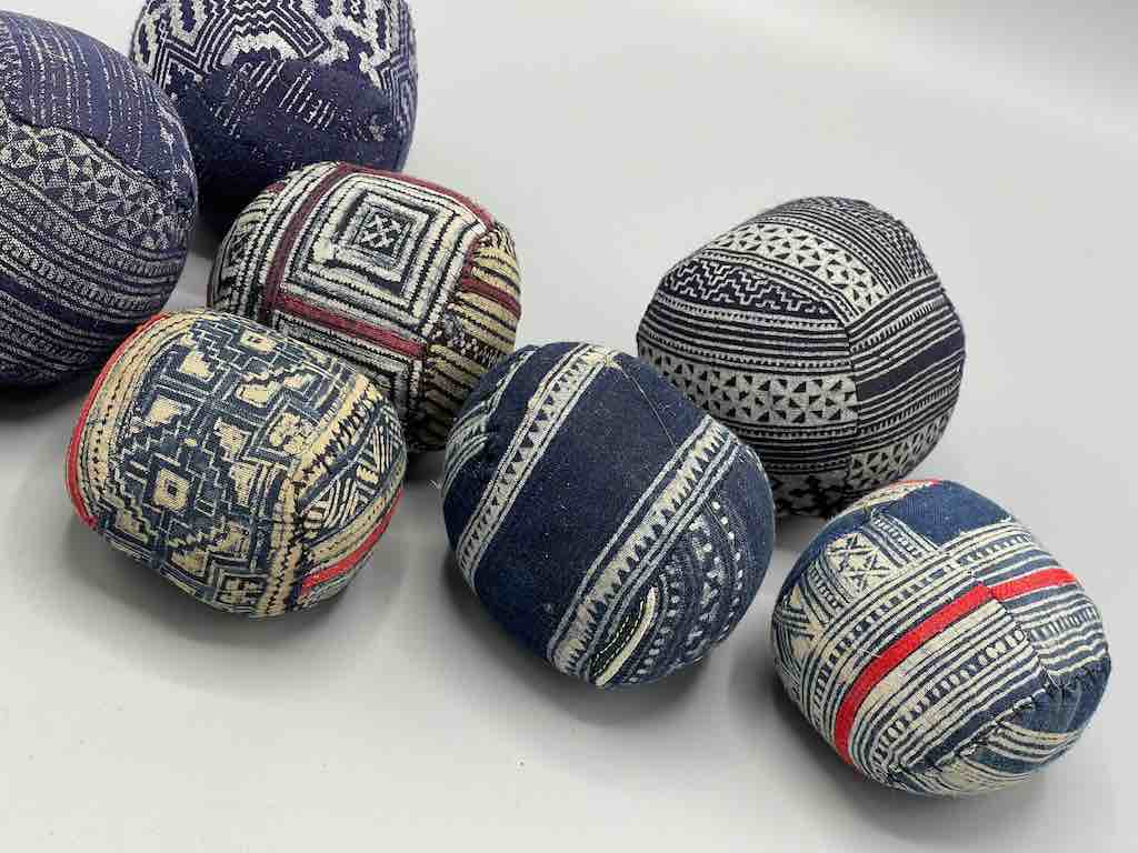 Hmong Tribal Vietnamese Vintage Cloth Ball