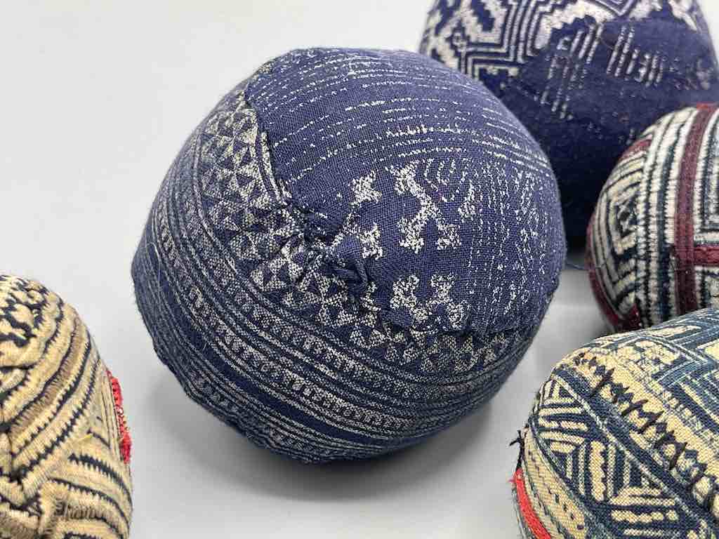 Hmong Tribal Vietnamese Vintage Cloth Ball