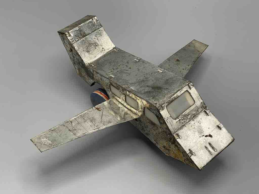 African Recycled Metal Can Toy Airplane - Burkina Faso