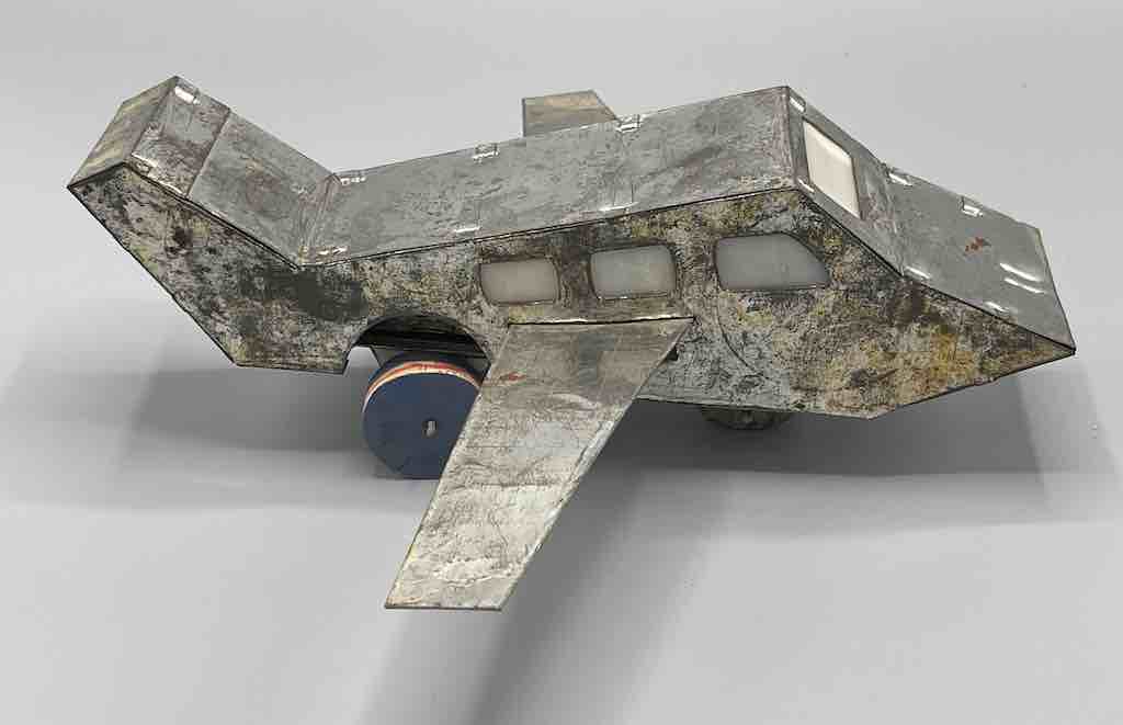African Recycled Metal Can Toy Airplane - Burkina Faso