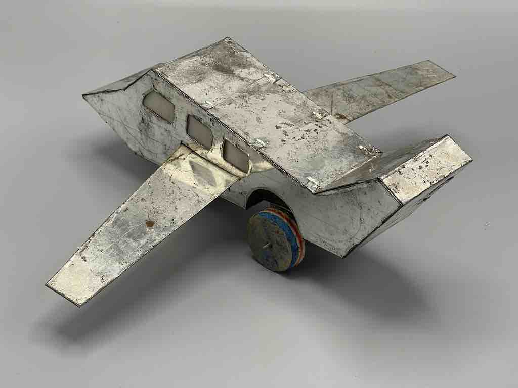 African Recycled Metal Can Toy Airplane - Burkina Faso