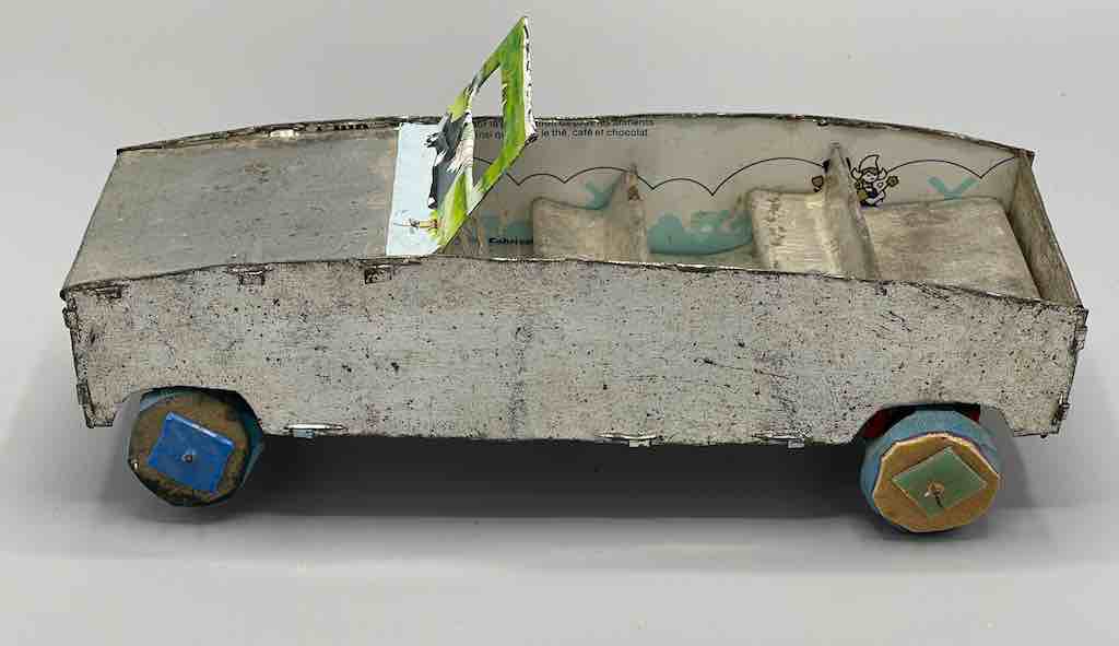African Recycled Metal Can Toy Jeep - Burkina Faso