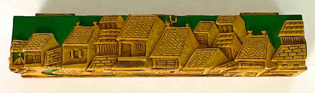 Vietnamese Street Design - Long Soapstone Trinket Decor Pencil Box