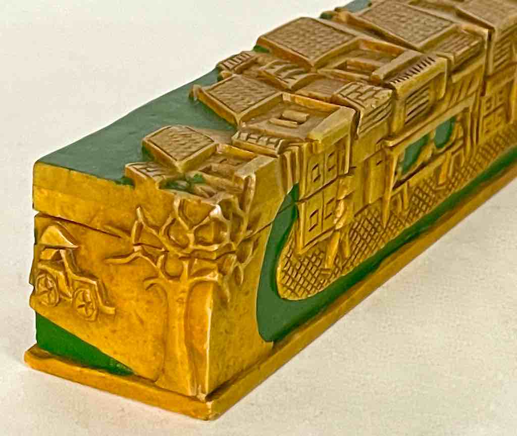 Vietnamese Street Design - Long Soapstone Trinket Decor Pencil Box