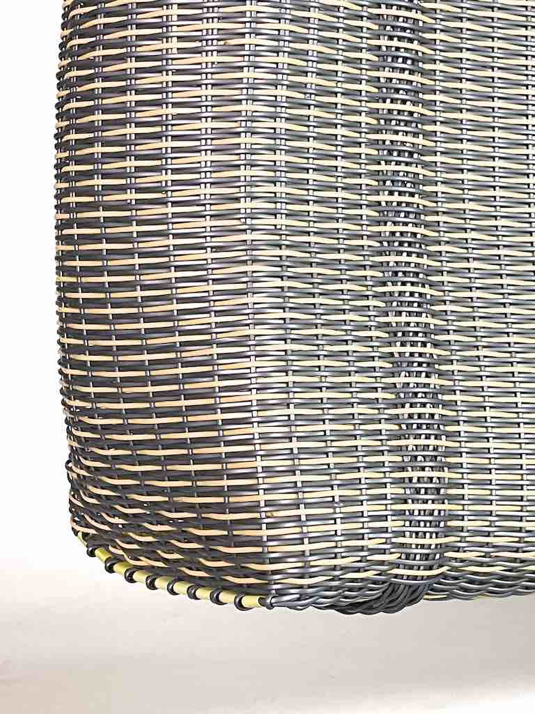 Large Deep Woven Recyclyed Plastic High Capacity Handbag - El Salvador