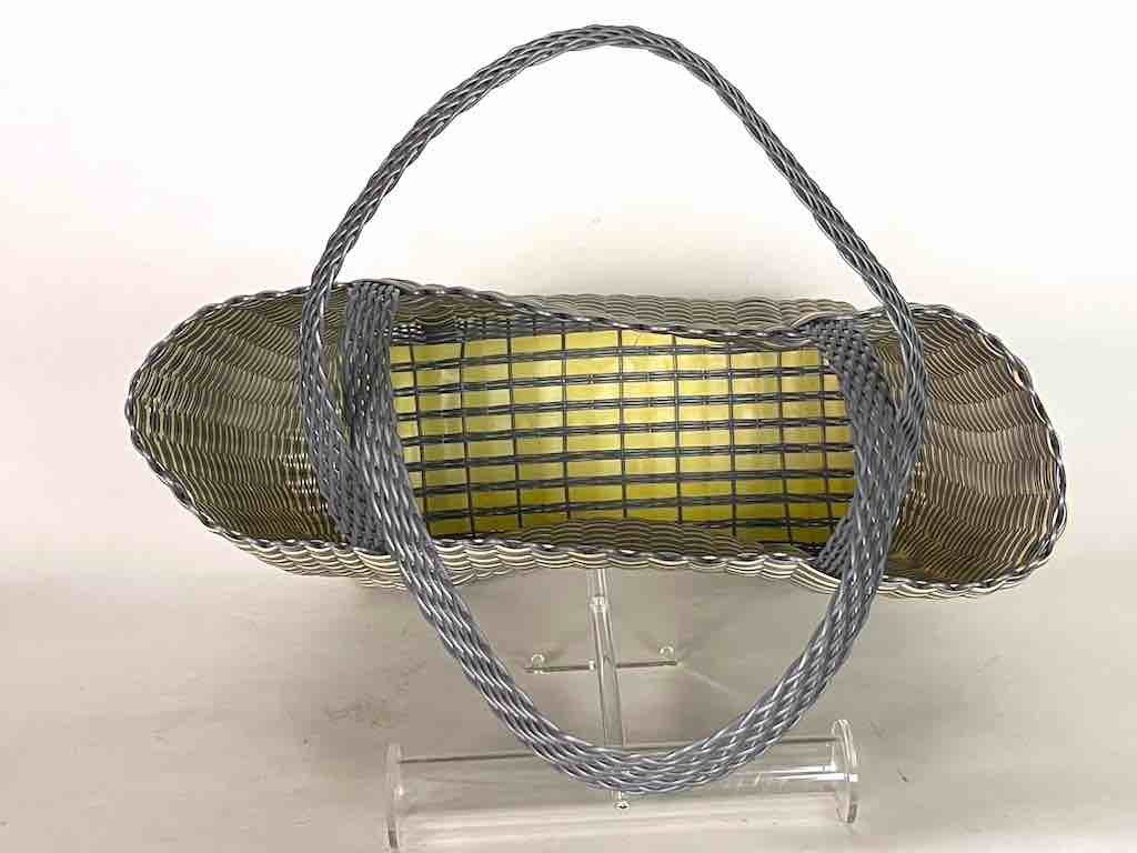 Large Deep Woven Recyclyed Plastic High Capacity Handbag - El Salvador