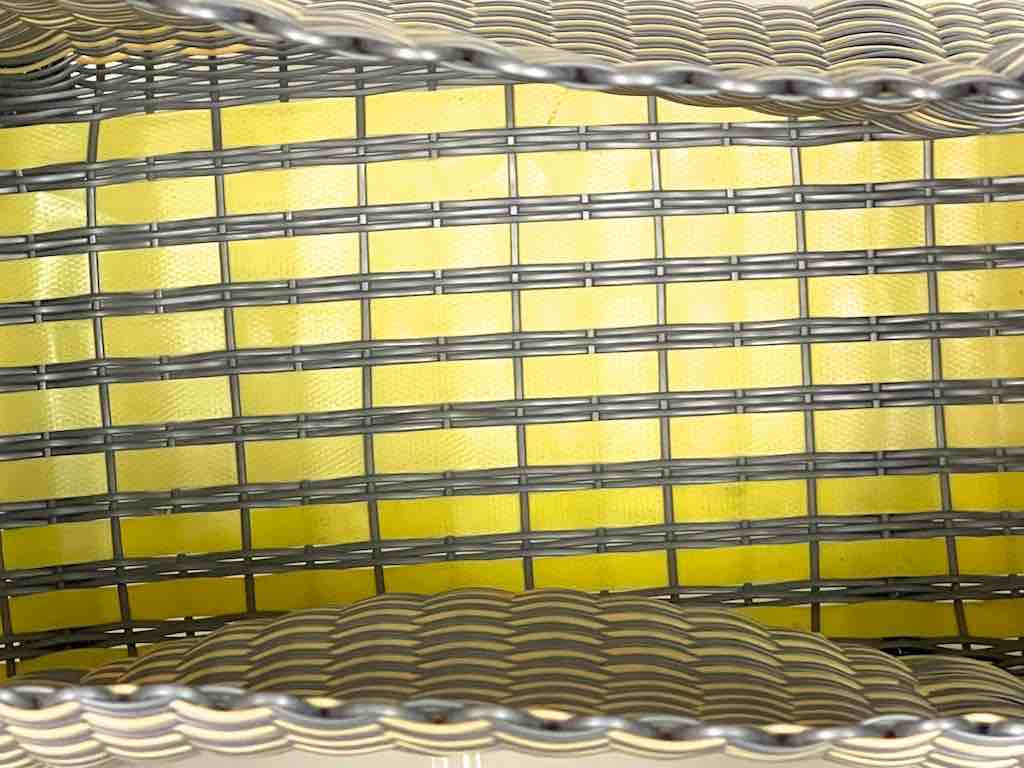 Large Deep Woven Recyclyed Plastic High Capacity Handbag - El Salvador