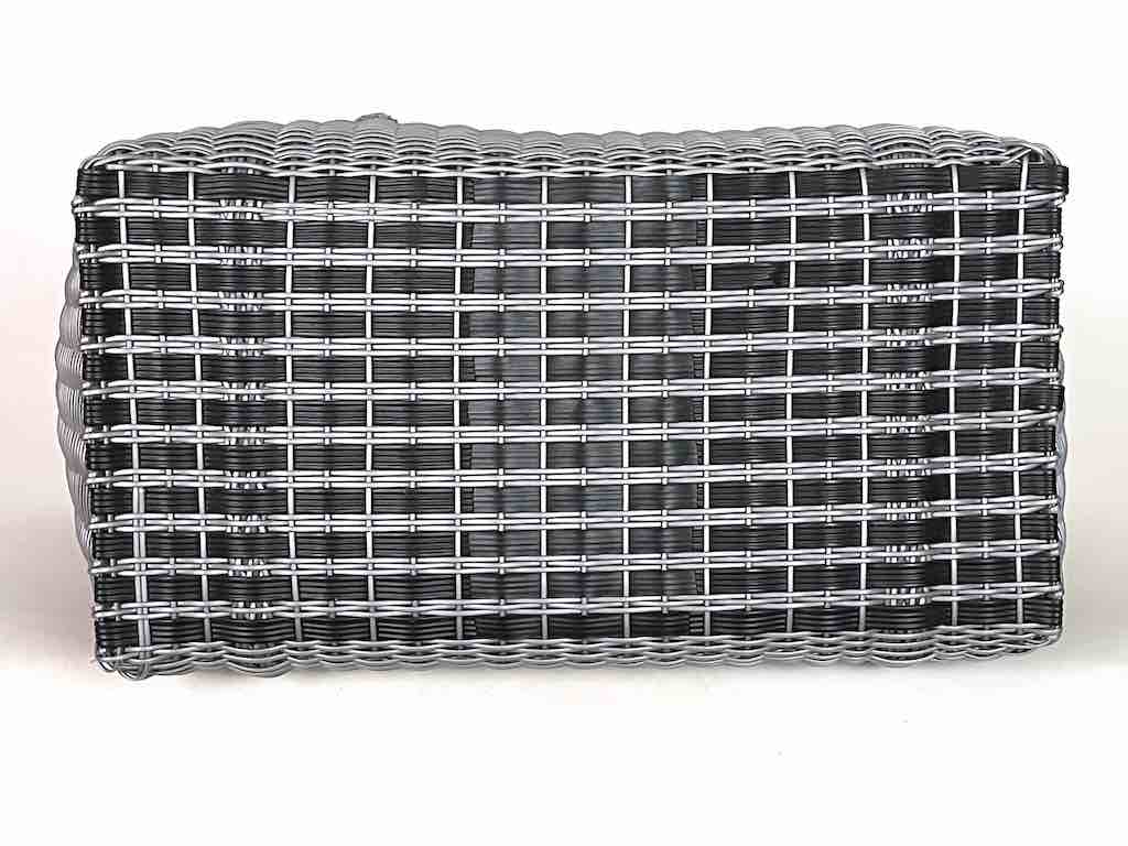 Large Deep Woven Recyclyed Plastic High Capacity Handbag - El Salvador