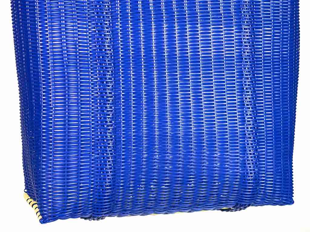 Large Deep Woven Recyclyed Plastic High Capacity Handbag - El Salvador