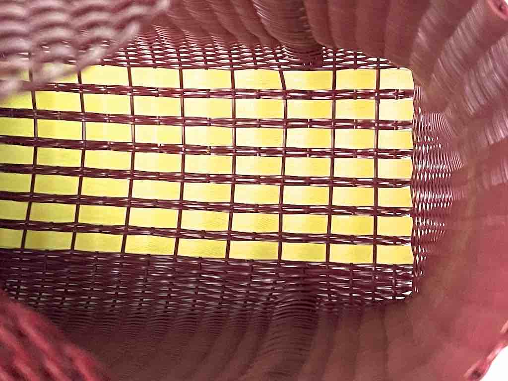 Large Deep Woven Recyclyed Plastic High Capacity Handbag - El Salvador