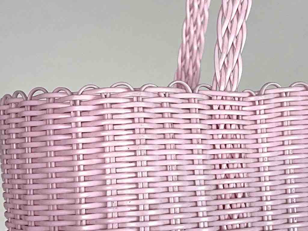 Large Deep Woven Recyclyed Plastic High Capacity Handbag - El Salvador