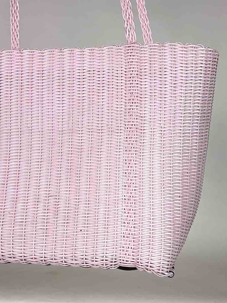 Large Deep Woven Recyclyed Plastic High Capacity Handbag - El Salvador