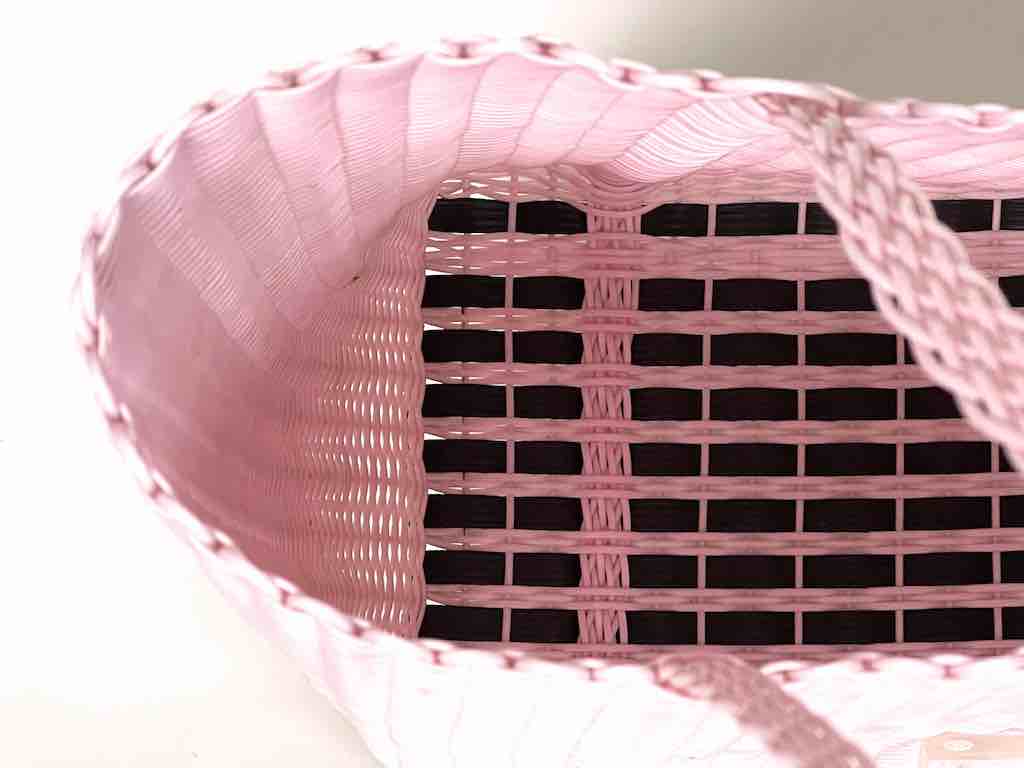Large Deep Woven Recyclyed Plastic High Capacity Handbag - El Salvador
