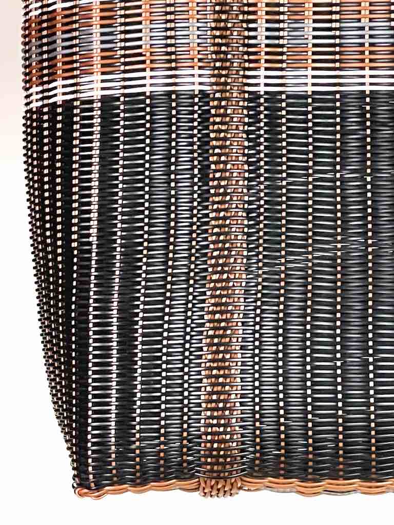 Large Deep Woven Recyclyed Plastic High Capacity Handbag - El Salvador