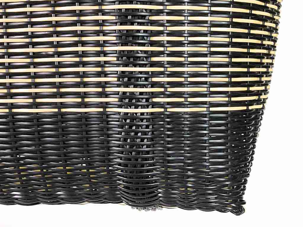 Large Deep Woven Recyclyed Plastic High Capacity Handbag - El Salvador