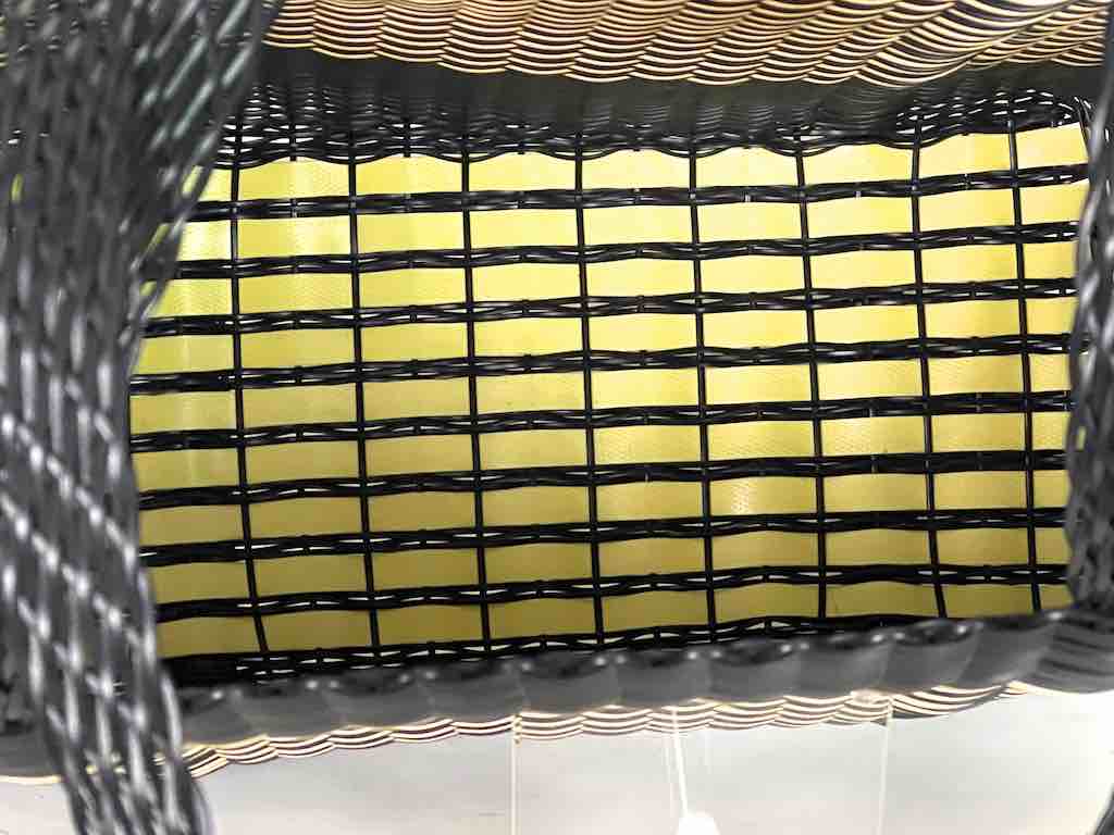 Large Deep Woven Recyclyed Plastic High Capacity Handbag - El Salvador