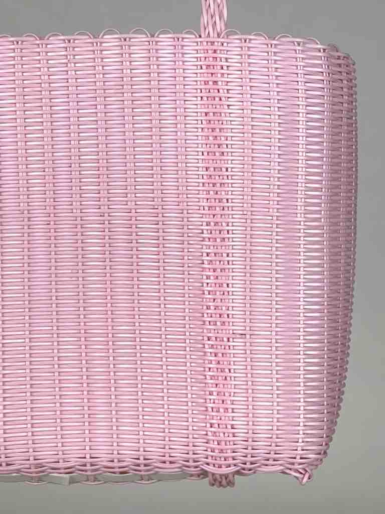 Medium Deep Woven Recyclyed Plastic High Capacity Handbag - El Salvador