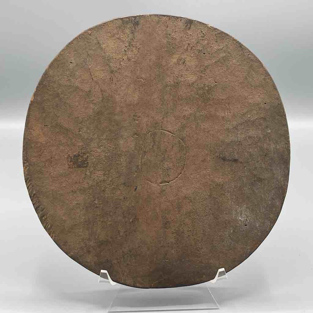 Ifa divination plate – round